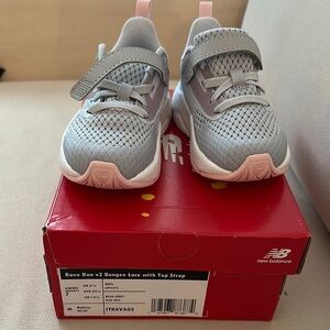 New Balance Kids' Sneakers - Gray and Pink